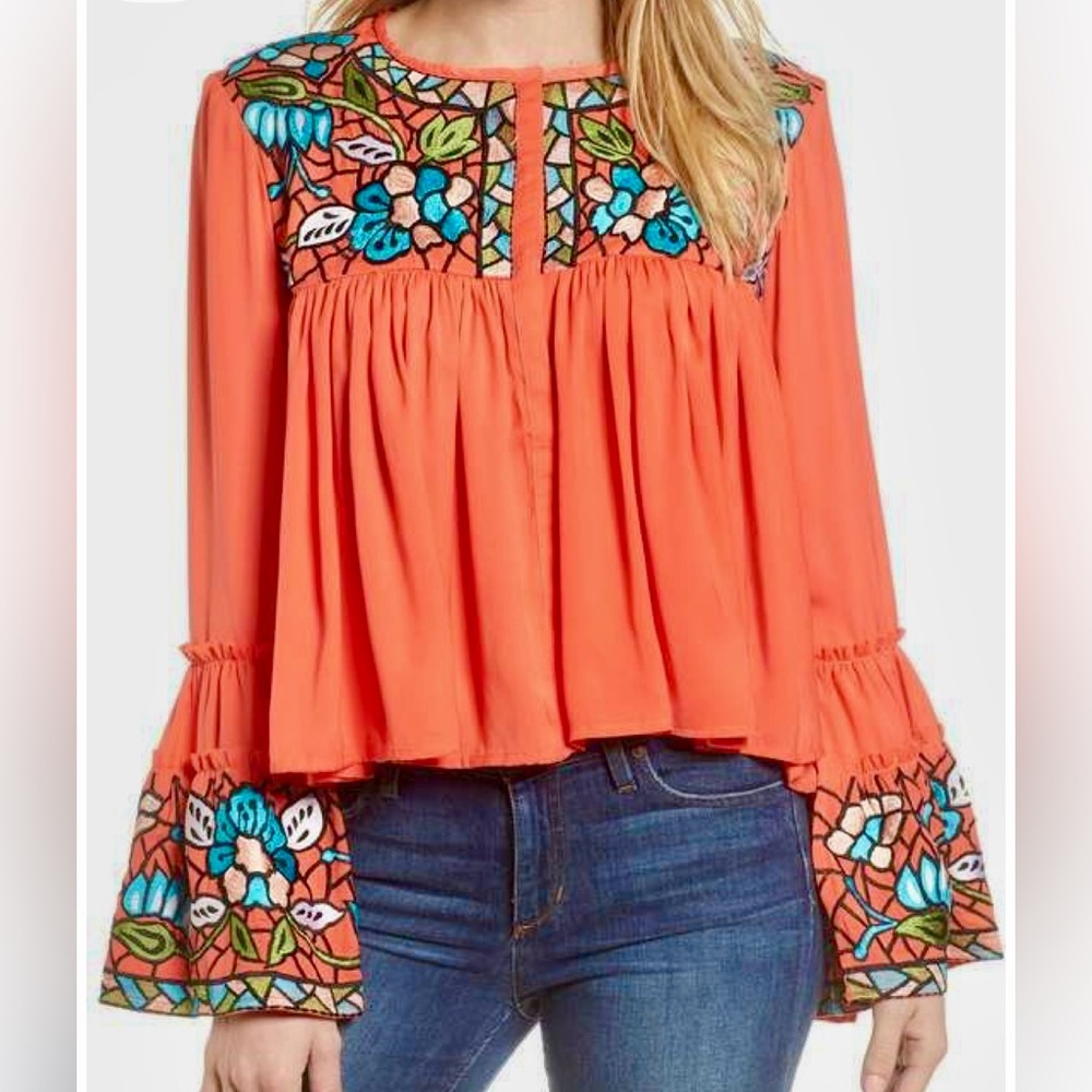 KAS New York Malo Blouse Size XS